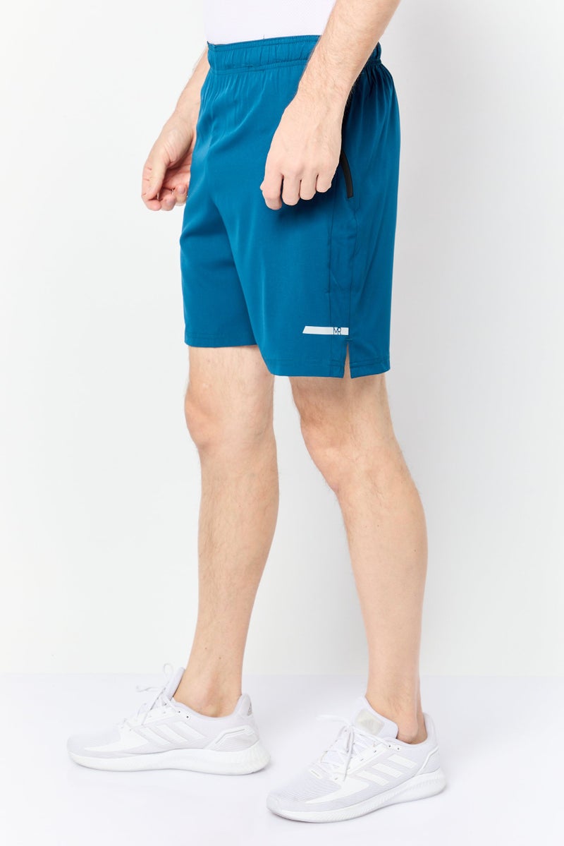 Mister Men Sportswear Fit 7 Inseam Training Shorts, Iron Blue - Image 4