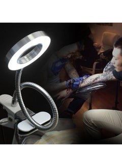 Rotekt Rotekt Portable LED Lamp, LED Desk Lamp with Clamp, Warm/Cold Light LED USB with Clip for Eyebrow Manicure Eyelash Extension and Reading  - Image 2