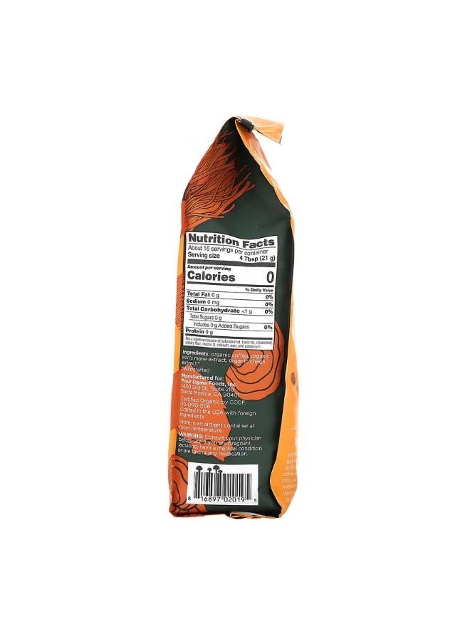 Four Sigmatic - Think Organic Coffee with Lions Mane And Chaga Mushrooms Ground Dark Roast 12 oz 340 g - Image 1