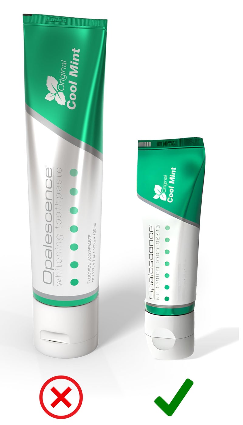 Opalescence Whitening Toothpaste Travel Size 1 Ounce (2 Pack) Fluoride Teeth Whitening Toothpaste, Mint Flavor 402-2 - Image 5