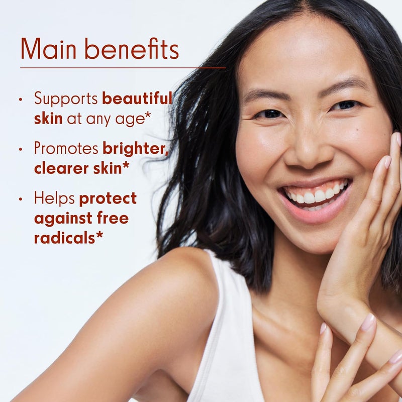 Love Wellness Good to Glow  Collagen Supplement with Biotin Vitamin C E Ashwagandha  Zinc  Promotes Smooth Glowing  Clear Skin  Enhances Smoothness  Promotes Healthy Skin  60 Count - Image 3