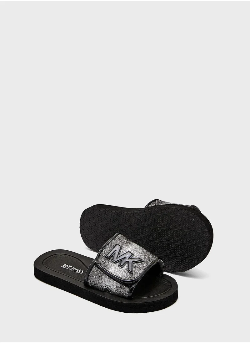 Michael Kors Youth Eli Lorain Slides