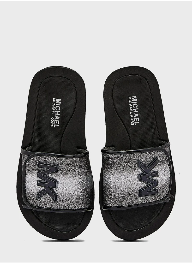 Michael Kors Youth Eli Lorain Slides
