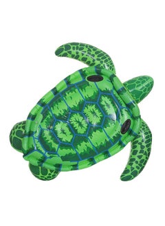 General Inflatable large sea turtle mount water rafting surfing floating row splash play toy swim ring folding lounger 165X165CM  - Image 3