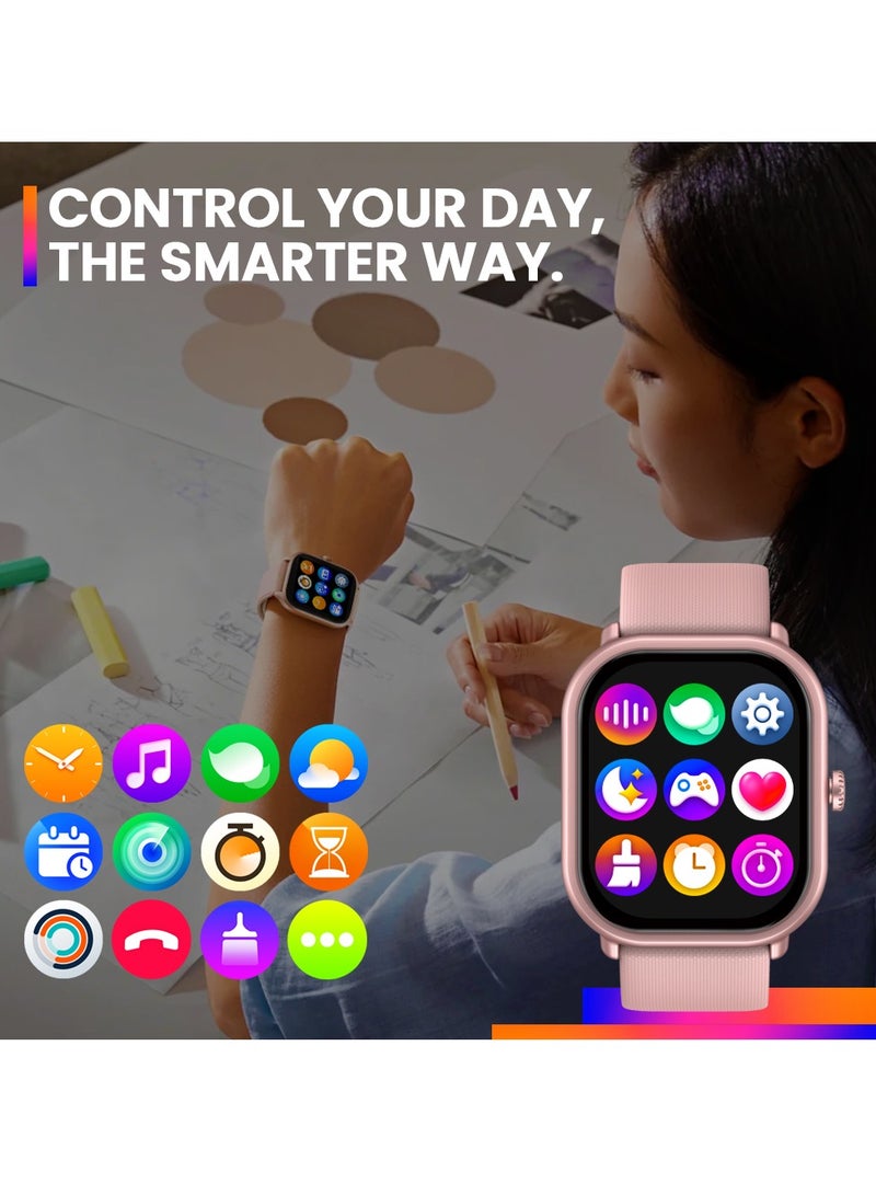 زيبليز ساعة ذكية تصميم نحيف للغاية، تتبع النوم العلمي أوضاع اللياقة البدنية - Image 4