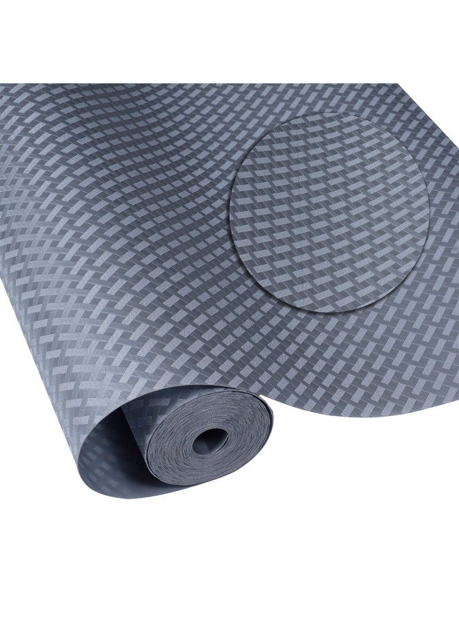 ElastPro EVA Food Grade Washable Anti Slip Mat/Sheet for Fridge, Shelf Liner, Table, Kitchen Drawer mat (Grey Crossed Stripe, 3 Meter) - Image 3