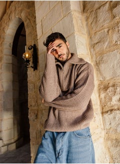 Arafa Men Knitted Tricot Pullover Soft knit Relaxed Fit  - Image 2