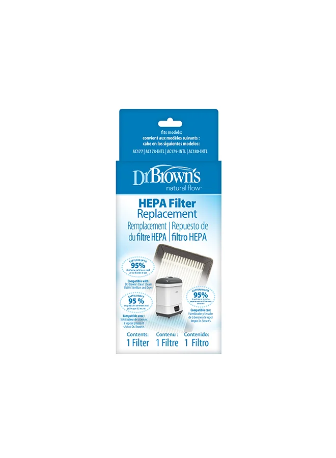 Dr. Brown’s Replacement Air Filter For Sterilizer And Dryer, 1-Pack