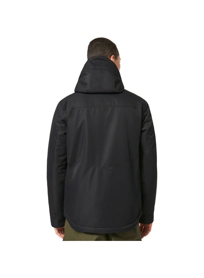 OAKLEY Men's Core Divisional Recycled Insulated Jacket, Blackout, Small - Image 2