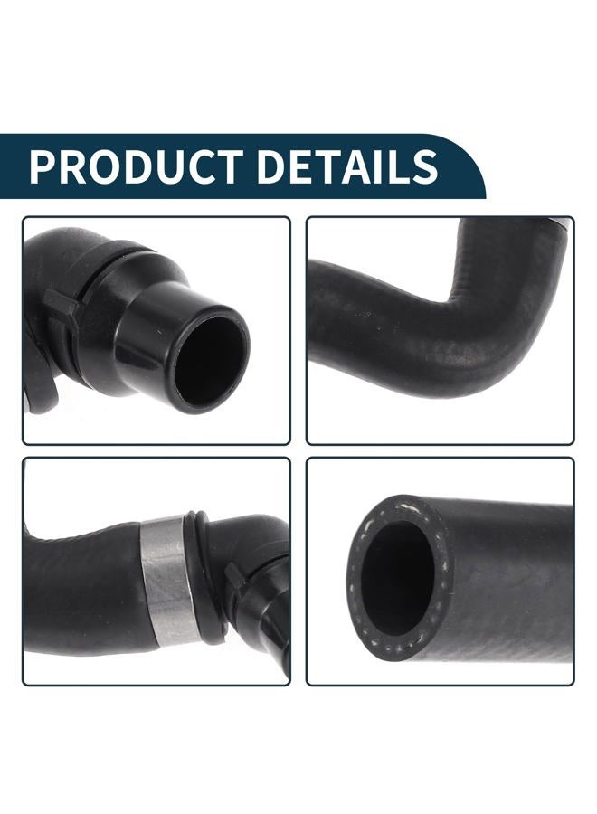 TUCKBOLD Radiator Coolant Hose for Mercedes-Benz S550 2007-2011 CL550 2007-2010 Good Sealing No.A2218302096 Engine Water Cooling Pipe Cooling Pipe Black 1 Pc - Image 5
