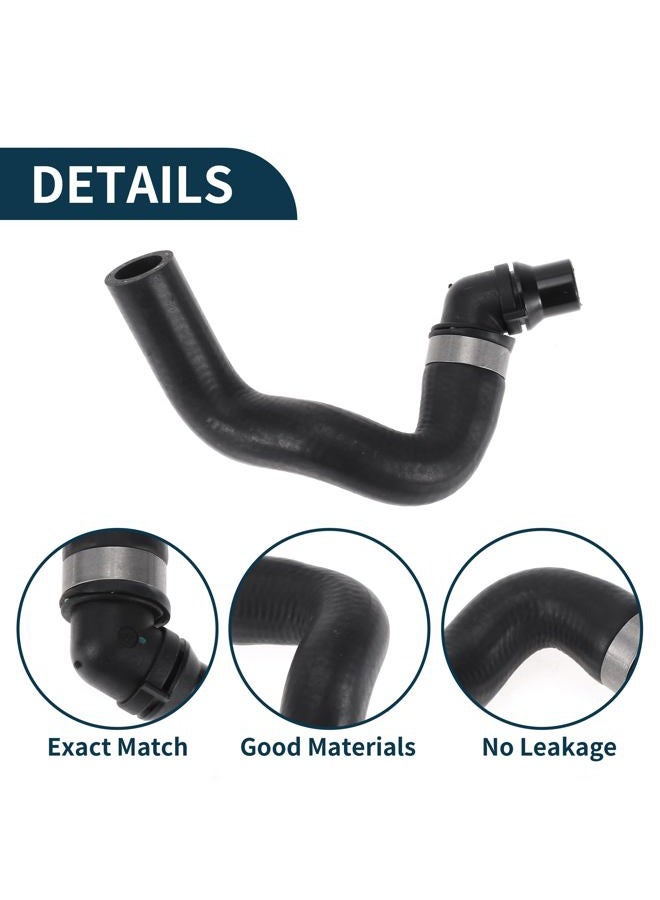 TUCKBOLD Radiator Coolant Hose for Mercedes-Benz S550 2007-2011 CL550 2007-2010 Good Sealing No.A2218302096 Engine Water Cooling Pipe Cooling Pipe Black 1 Pc - Image 4