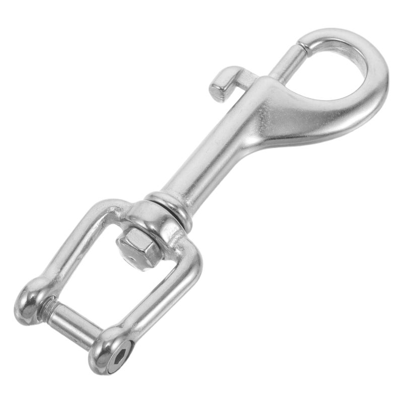 316 Stainless Steel Swivel Snap Hook 85mm Bolt Clip for Diving Scuba Outdoor Water Sports Camping - Image 2