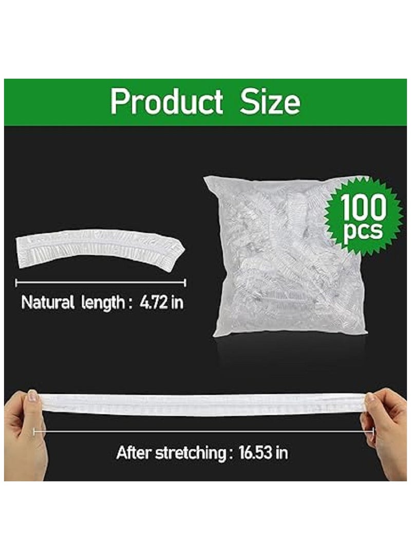 Food Storage Bags, 100pcs Food Storage Bags Dishwasher Safe for Leftovers, Shrinkable, Flexible Bag for Fruit/Vegetable/Meat  - Image 5