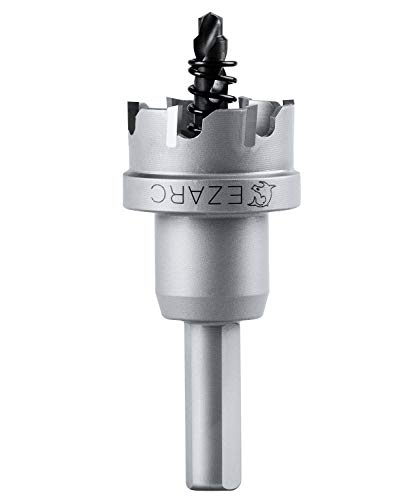 EZARC Carbide Hole Saw Heavy Duty, Hole Cutter for Stainless Steel, Sheet Metal 1-3/16" 30mm - Image 1