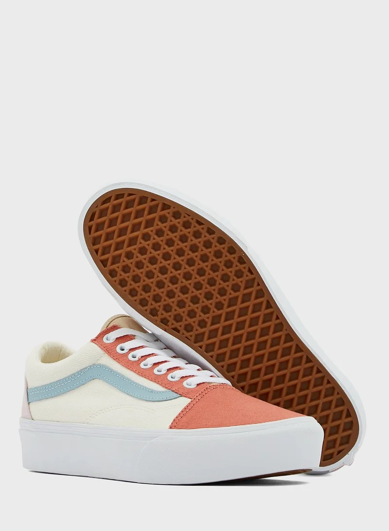 VANS Twill Old Skool Platform