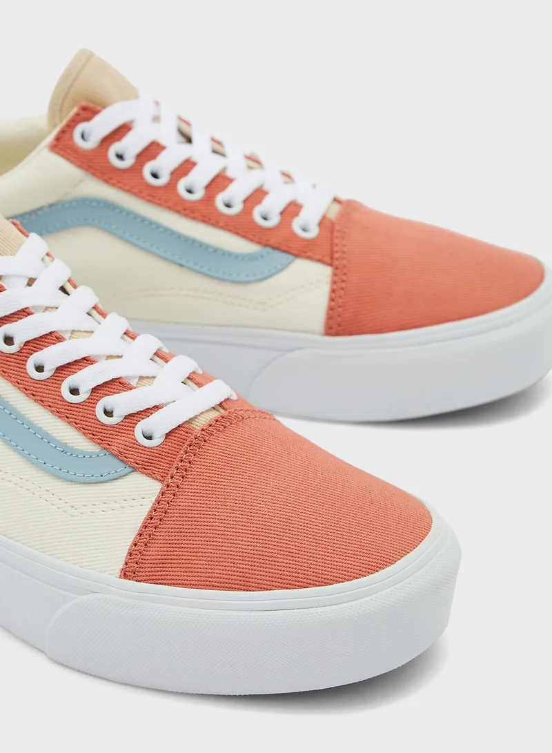 VANS Twill Old Skool Platform