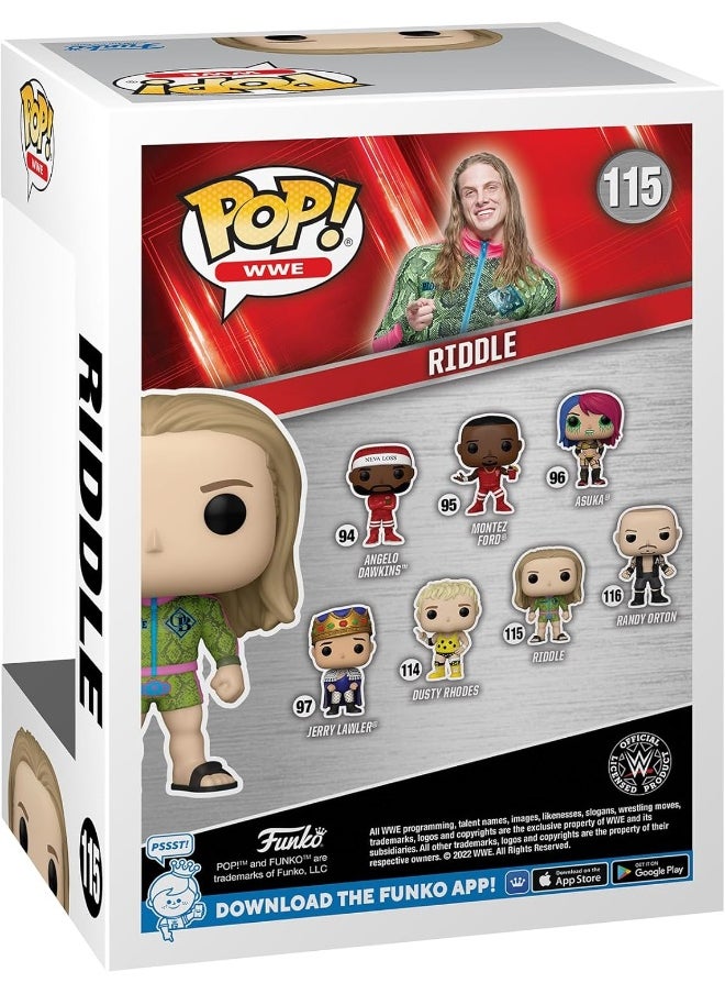 Funko Funko POP! WWE: Matt Riddle - Collectable Vinyl Figure - Gift Idea - Official Merchandise - Toys for Kids & Adults - Sports Fans - Model Figure for Collectors and Display  - Image 3