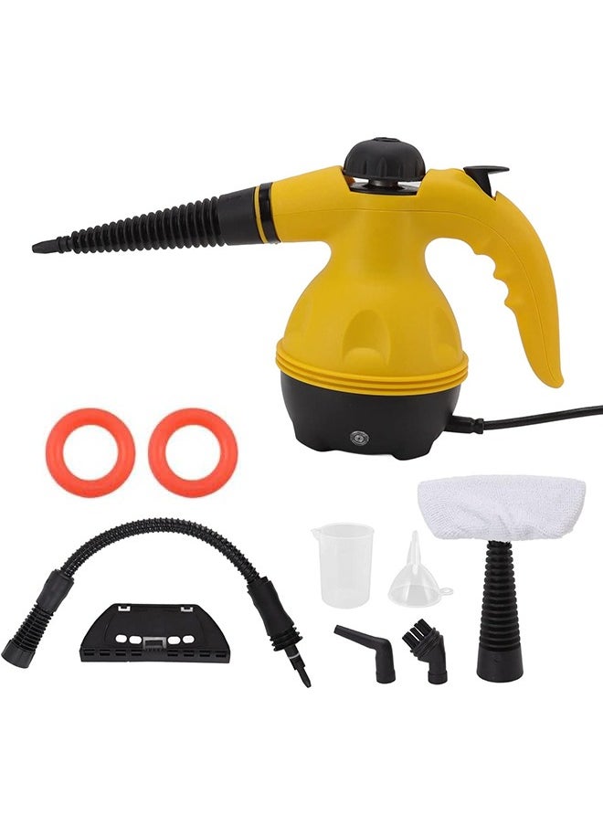 Generic - Handheld Steam Cleaner, High Temperature Pressurized Steam Cleaning Machine for Kitchen Sofa Bathroom Car Yellow - Image 1