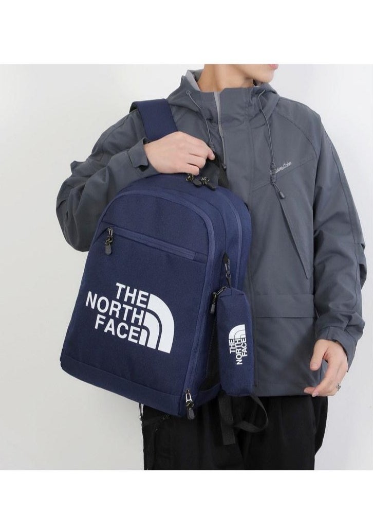 THE NORTH FACE 【School season】Classic Colorful School Bag  Computer Compartment Must-Have Back-to-School Travel Bag Laptop Bag for Students  - Image 3