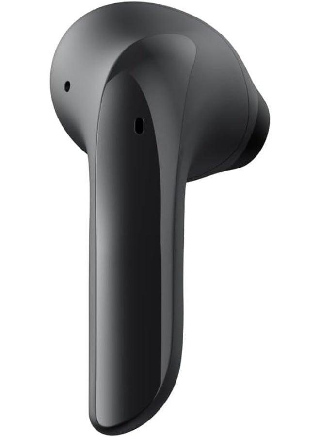 havit Premium True Wireless Bluetooth Headphones with Game Mode for Low Latency, Exceptional Stereo Sound Quality, Dual Microphone Noise Reduction for Clear Calls, IPX4 Waterproof Rating for Outdoor Use, Compact Lightweight Design for Ultimate Comfort and Portability- Black - Image 4