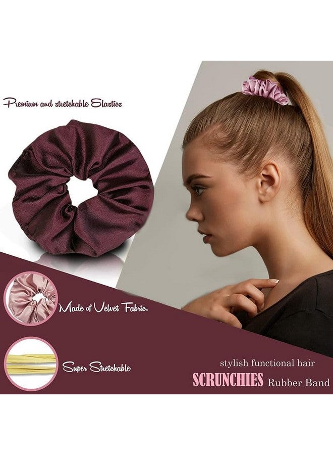 تشاندركاش CHANDERKASH 6 قطع من ربطات الشعر ومشابك الشعر الكبيرة، وحقائب الشعر الكبيرة، وحقائب الشعر الكبيرة للنساء - Image 4