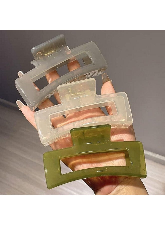 تشاندركاش CHANDERKASH 6 قطع من ربطات الشعر ومشابك الشعر الكبيرة، وحقائب الشعر الكبيرة، وحقائب الشعر الكبيرة للنساء - Image 2