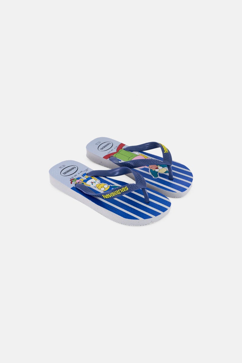 havaianas Kids Boy Simpsons Slip On Slipper, Multicolor - Image 1