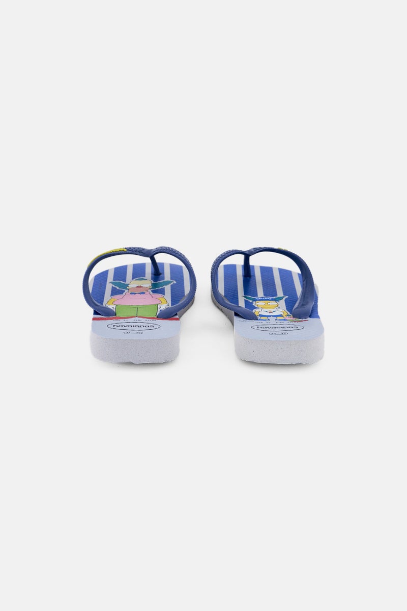 havaianas Kids Boy Simpsons Slip On Slipper, Multicolor - Image 4