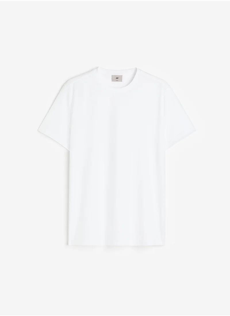 H&M Slim Fit Pima Cotton T-Shirt