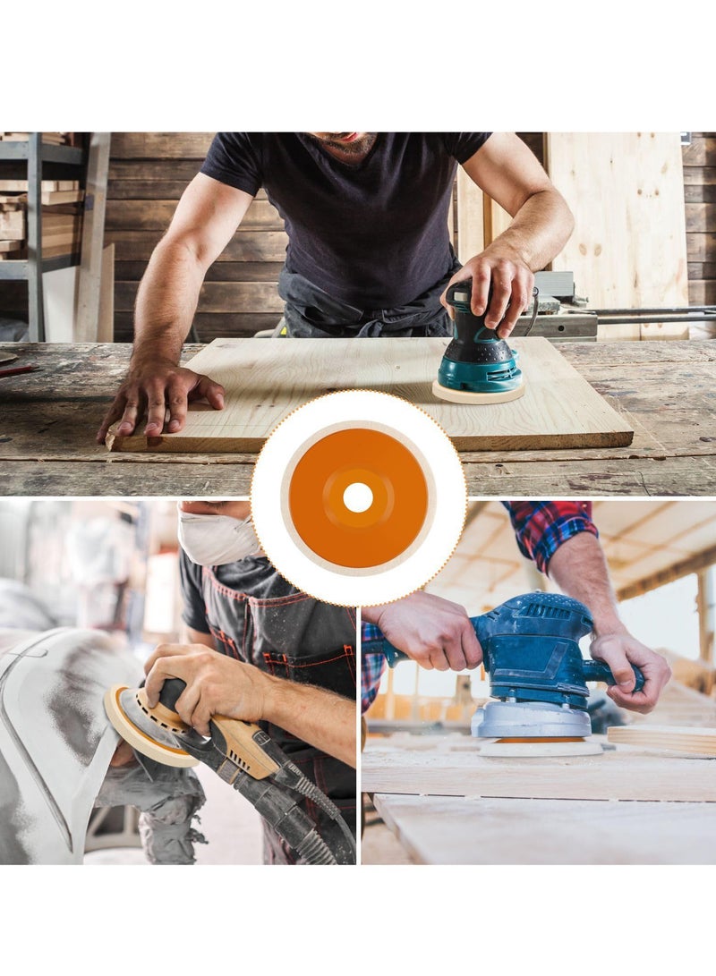 Y&D Polishing Buffering Wheels Assorted Set 4 Pce Wool Attachment Angle Grinder Discs for Drill Drilling Machine Vehicle Surfaces and Walls - Image 4