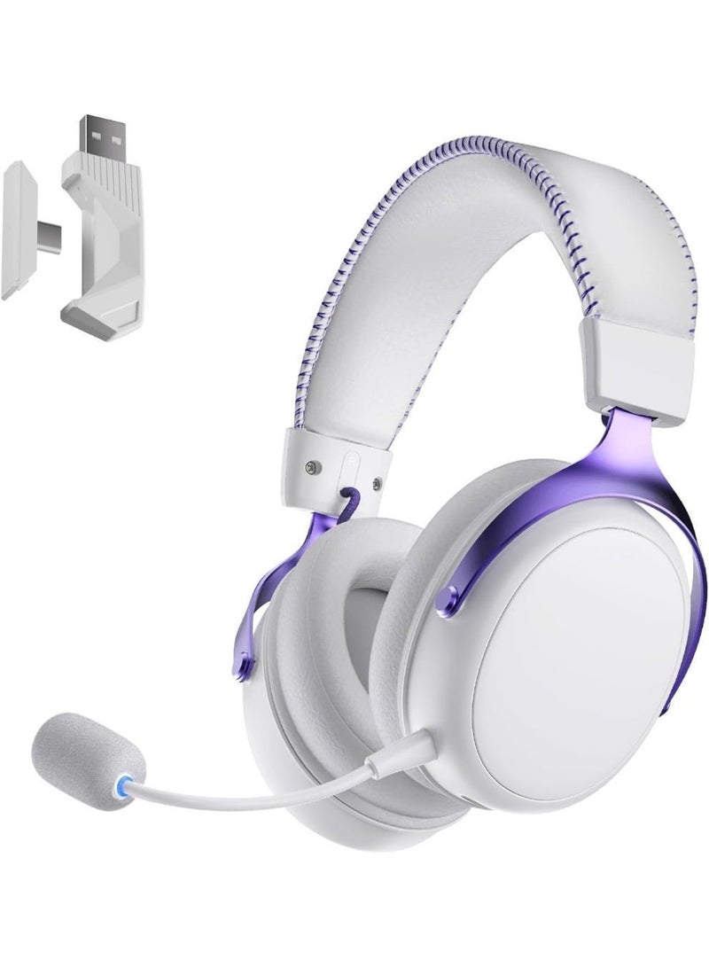 AKKO Verge S9 Ultra Gaming Headset 2.4G Wireless Bluetooth Wired 7.1 Surround Sound with Noise Cancelling Mic for PC/PS/Laptops/Phones - Image 1