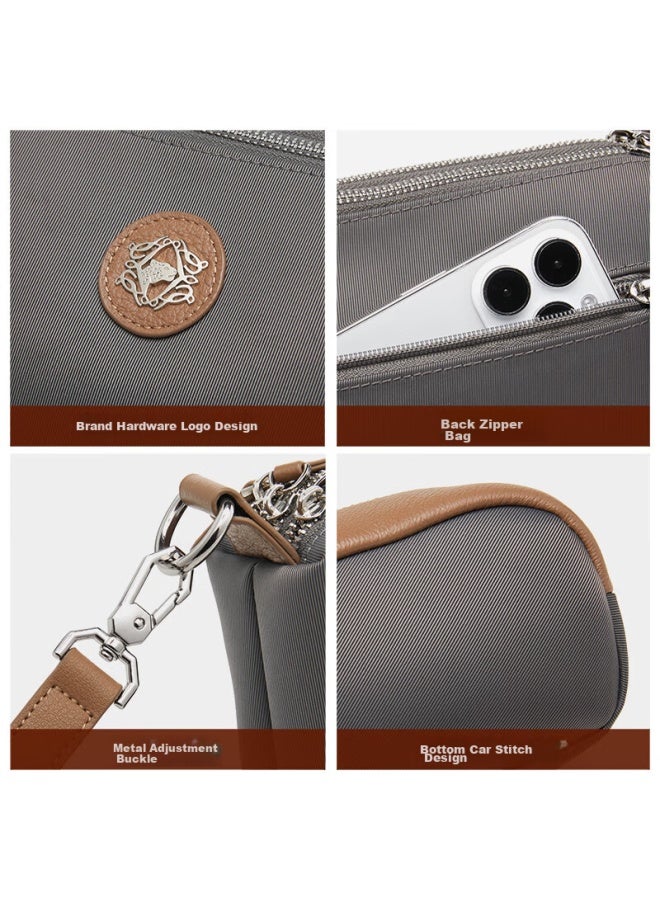 ZOOLER Zhu'Er Handbag, Women'S Bag, Retro Mom Bag, Lightweight Oxford Cloth Crossbody Bag, Middle-Aged Ladies' Bag, Qixi Gift For Wife - Image 4