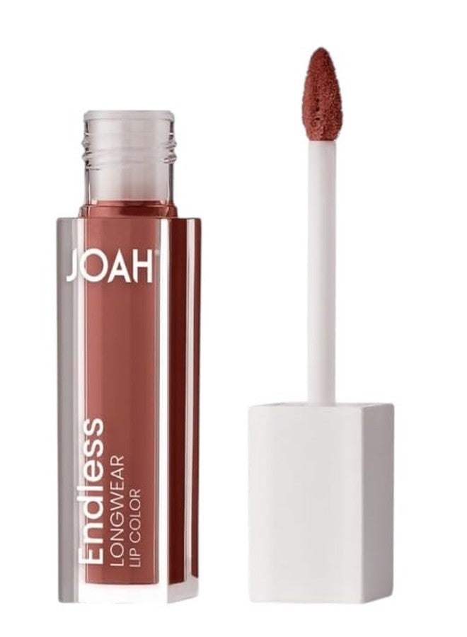 JOAH Endless Long Wear Liquid Lipstick - Dessert | Long-Lasting Matte Finish | Transfer-Proof | Vegan & Cruelty-Free | Deep Mauve Pink Lip Color - Image 1