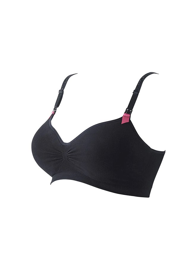 Curve Seamless Nursing Bra XXL - Black  - Image 1