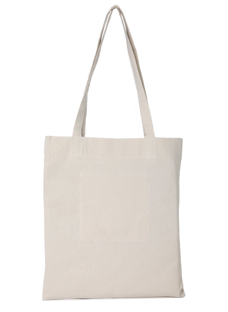 Tote Bag off White Canvas Cotton /40*35cm - Image 2