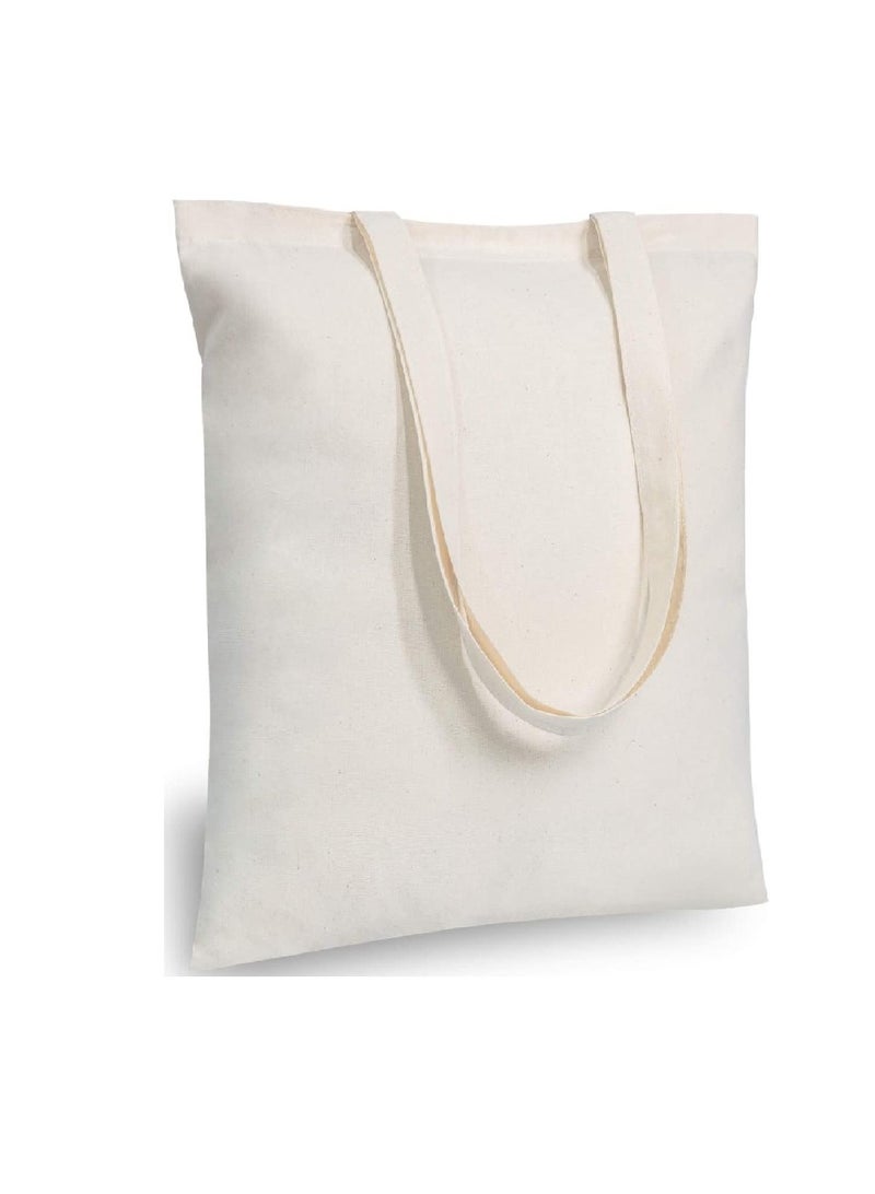 Tote Bag off White Canvas Cotton /40*35cm - Image 5