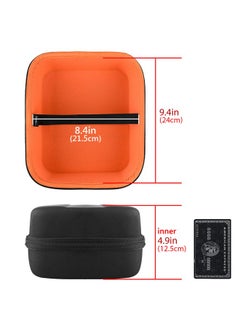 Geekria Geekria UltraShell Headphone Case for HiFiMAN HE400i, HE400S, Audeze EL-8 LCD-3 LCD-4 LCD-X LCD-4z LCD-MX4, Grado GS1000i Full Size Hard Shell Large Carrying Case Headset Travel Bag (Black Nylon)  - Image 4