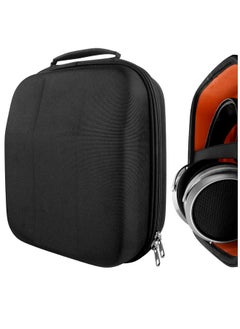 Geekria Geekria UltraShell Headphone Case for HiFiMAN HE400i, HE400S, Audeze EL-8 LCD-3 LCD-4 LCD-X LCD-4z LCD-MX4, Grado GS1000i Full Size Hard Shell Large Carrying Case Headset Travel Bag (Black Nylon)  - Image 1