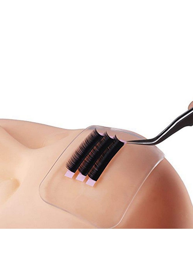 لوزين 6 قطعة مستطيل واضح سيليكون حامل الرموش الصناعية منصات رمش تمديد وسادة سيليكون البليت ل فضفاض لاش رمش تمديد أدوات التجميل - Image 2