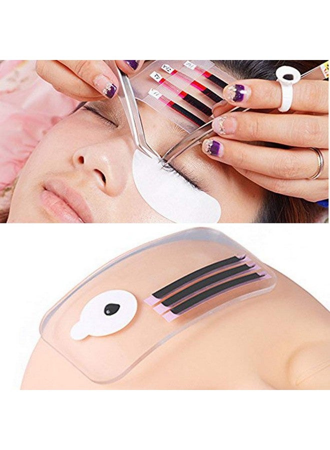 لوزين 6 قطعة مستطيل واضح سيليكون حامل الرموش الصناعية منصات رمش تمديد وسادة سيليكون البليت ل فضفاض لاش رمش تمديد أدوات التجميل - Image 4