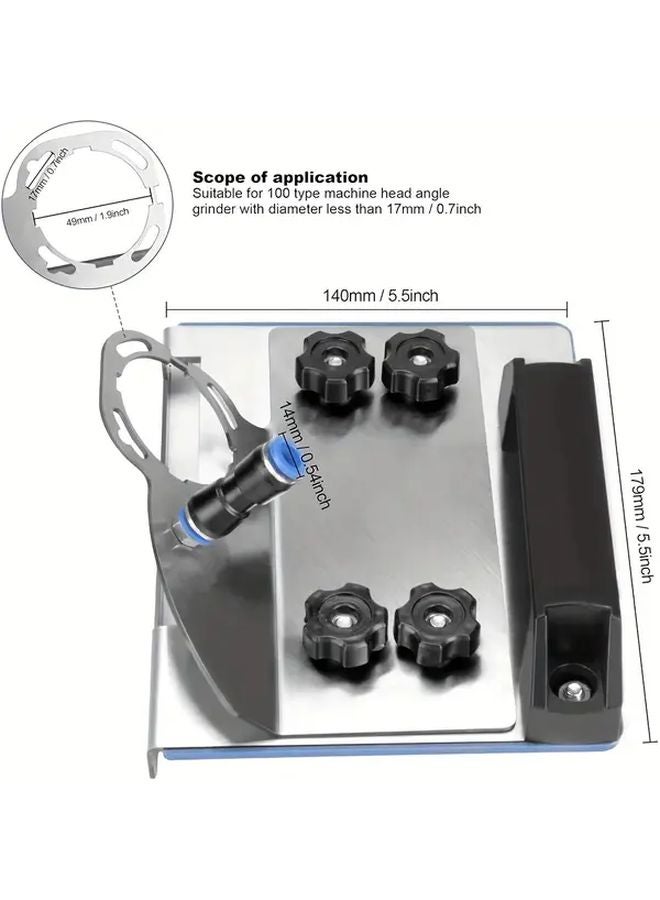 Angle Grinder Stand Precision Tile Chamfering Tool Set For Woodworking - Image 3