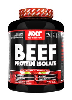 NXT Nutrition Beef Protein Isolate - Strawberry Lime - (1.8kg)  - Image 1