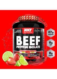 NXT Nutrition Beef Protein Isolate - Strawberry Lime - (1.8kg)  - Image 4