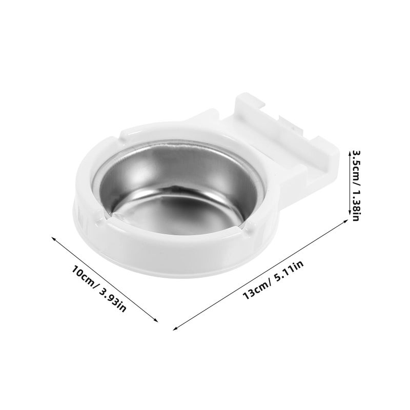 Stainless Steel Wall Mounted Ashtray Indoor Outdoor Cigarette Holder Easy to Clean - Image 4