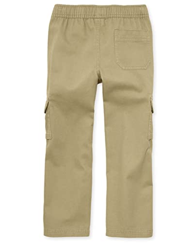 The Children's Place Boys Pull on Cargo Pants,Black/Flax/Gray Steel/New Navy 4 Pack,6 - Image 3