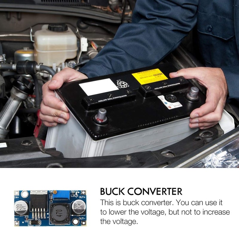 klarako 10 Pcs Power Module Boost Regulator Buck Module Buck Converter Power Converter Module Power Converter Parts Supply Module Converter Accessories DC Voltage Regulator Module - Image 5