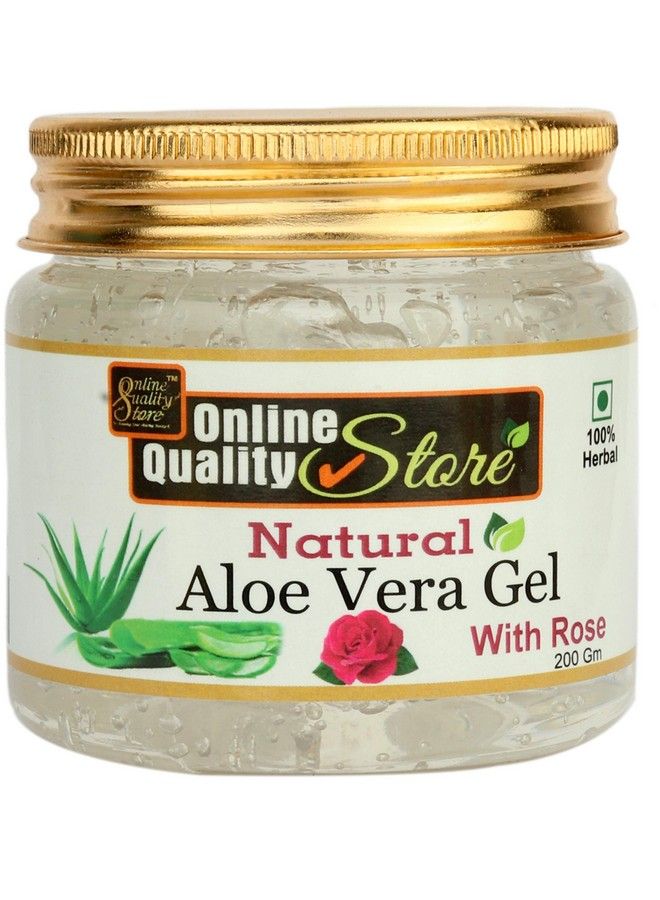 Online Quality Store Organic Aloe Vera Gel White (400G) + Kasturi Turmeric Powder For Face (400G) 800G  - Image 4