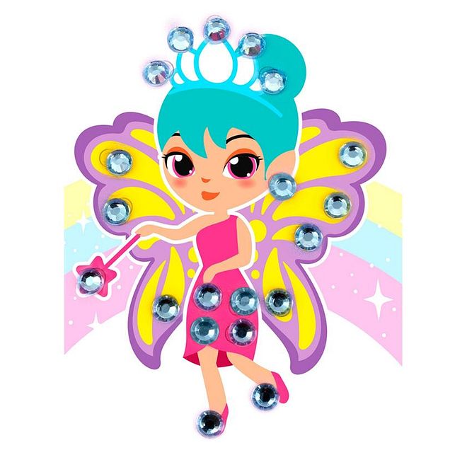 Funlockets Secret Journal Glitter Edition, Imaginative Play, Durable, Versatile, 6 Years+, Multicolor - 116 Pieces - Image 3