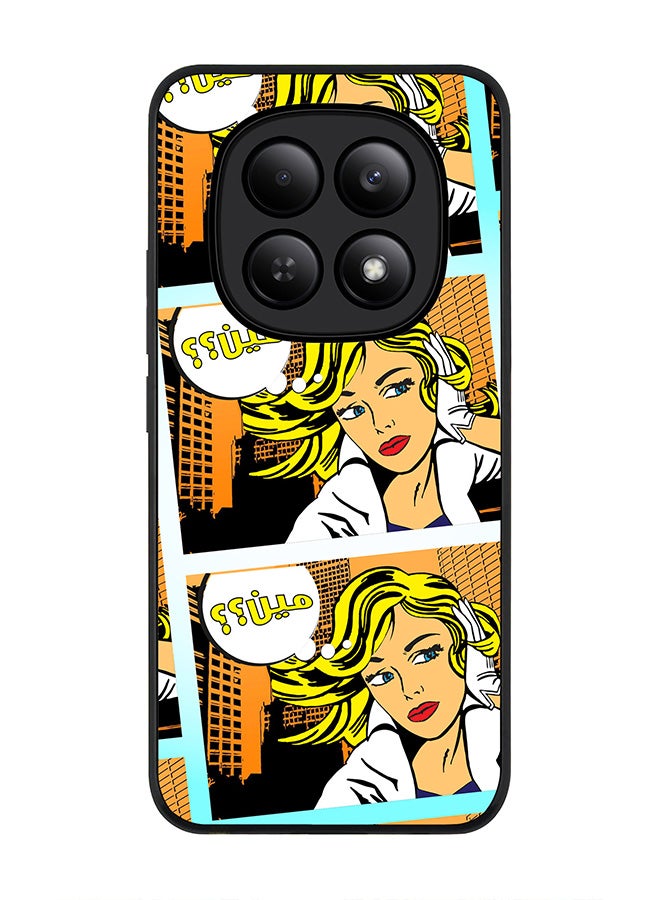 For Xiaomi Redmi Note 15 4G Case,Slim fit Camera Protection, Shockproof Thin Phone cover  - Meen (Comic Strip)