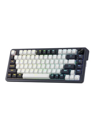 Redragon K673 PRO 75% Wireless Gasket RGB Gaming Keyboard, 3-Modes 81 Keys Compact Mechanical Keyboard w/Hot-Swap Socket, Dedicated Knob Control & Sound Absorbing Pads - pzsku/Z99225E1D155075B9BAFCZ/45/_/1731756181/3802ca85-9ce3-44d3-8409-fc4afac8dab8